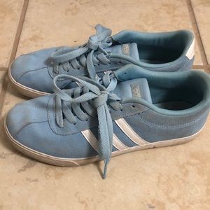 Baby Blue Adidas Sneakers